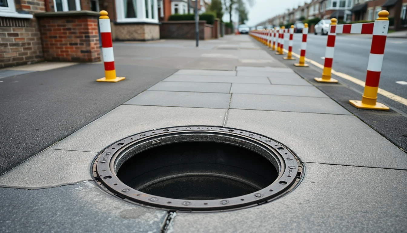 Drain inspection in Burton upon Trent