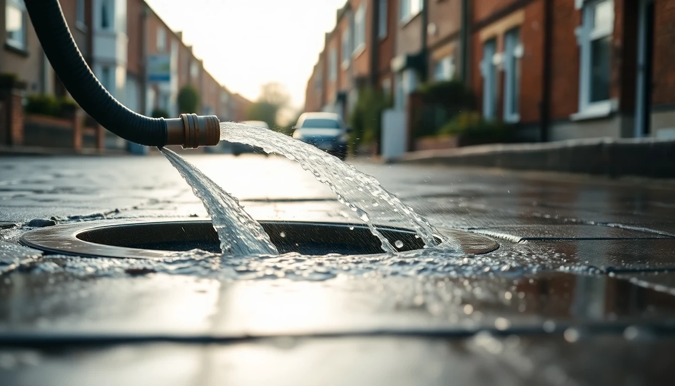 Drain Jetting in Burton upon Trent, Staffordshire