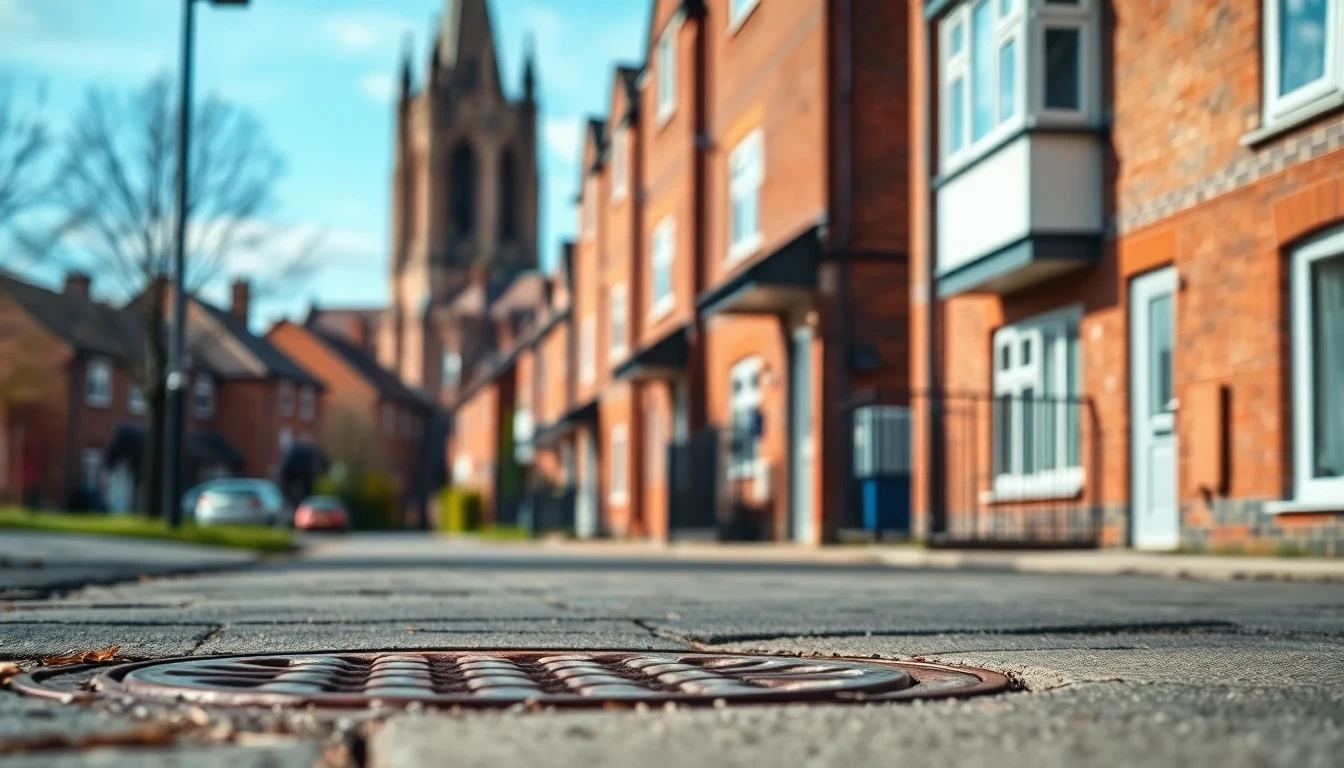 Drainage services in Lichfield, Staffordshire