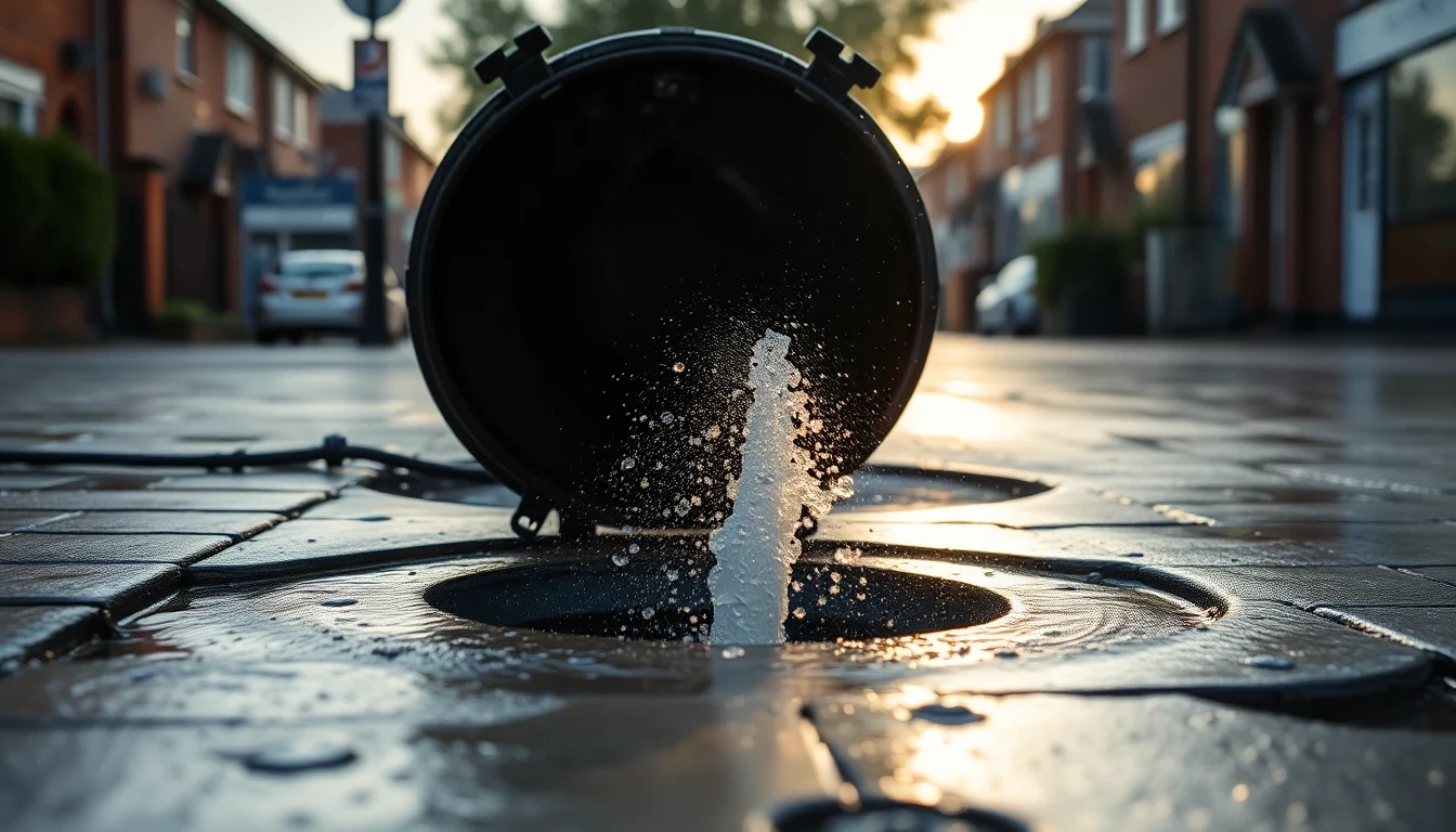 Drain Jetting in Lichfield, Staffordshire