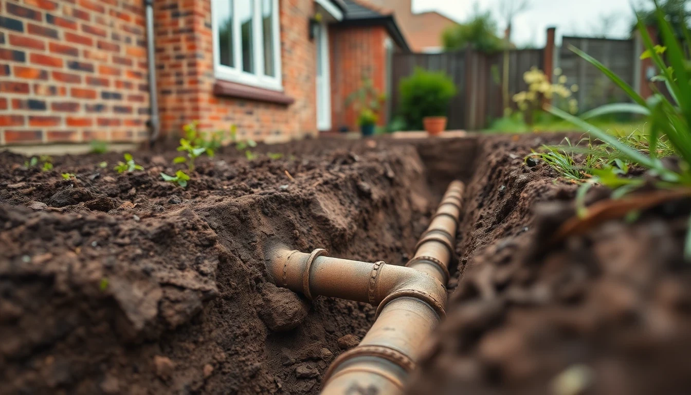 Drain Repairs in Lichfield, Staffordshire