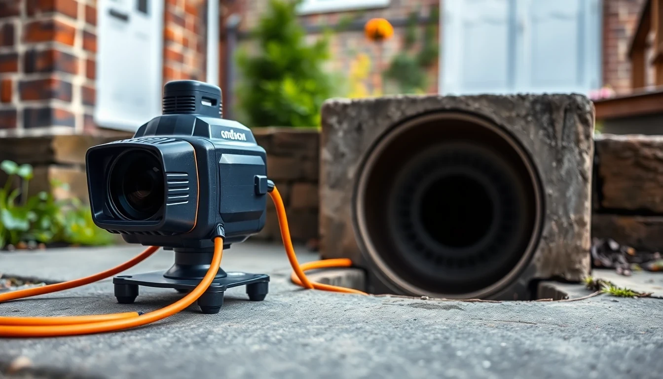 CCTV Drain Surveys in Rugeley, Staffordshire
