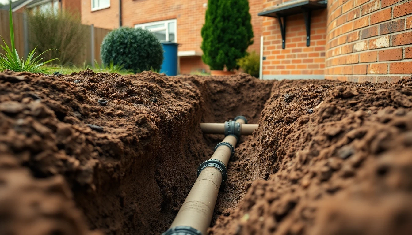 Drain Repairs in Tamworth, Staffordshire