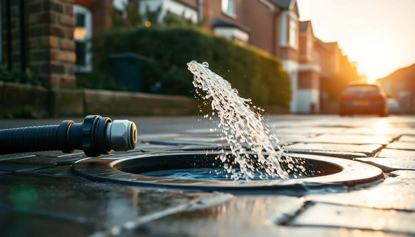Drain Jetting in Tutbury, Staffordshire