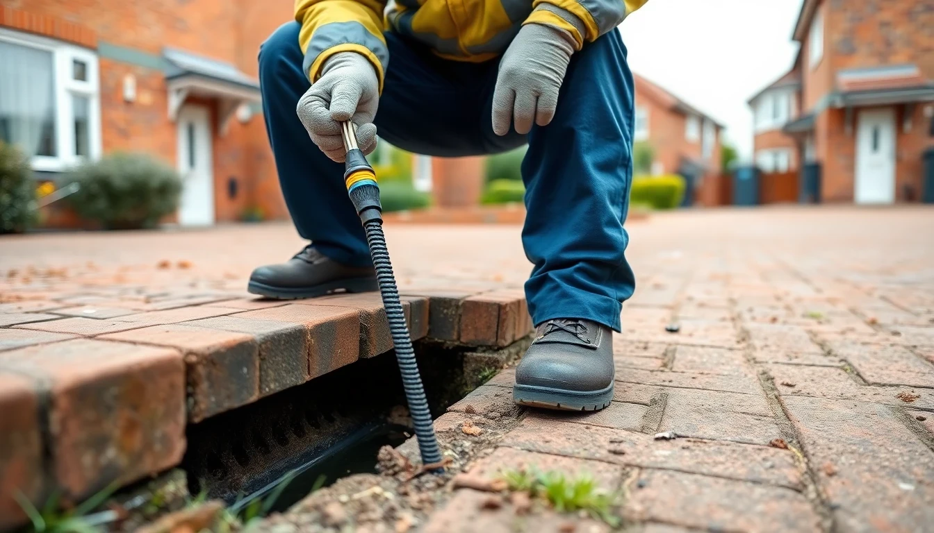Drain Unblocking in Tutbury, Staffordshire