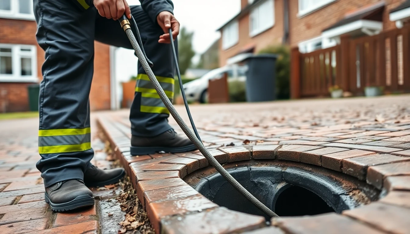 Drain Unblocking in Uttoxeter, Staffordshire