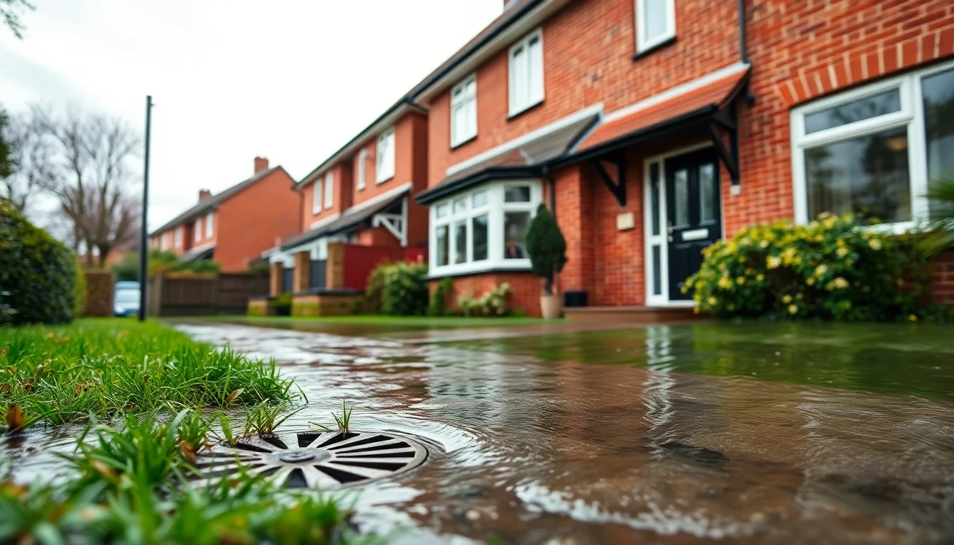 Flooding Emergency in Burton upon Trent, Staffordshire